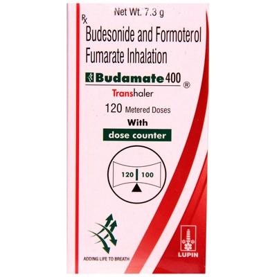 Budamate 400 Transhaler, Pack of 1 INHALER