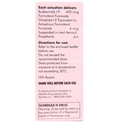 Budamate 400 Transhaler, Pack of 1 INHALER