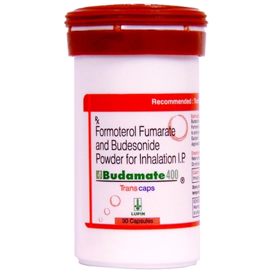 Budamate 400 Transcaps 30's, Pack of 1 TRANSCAP