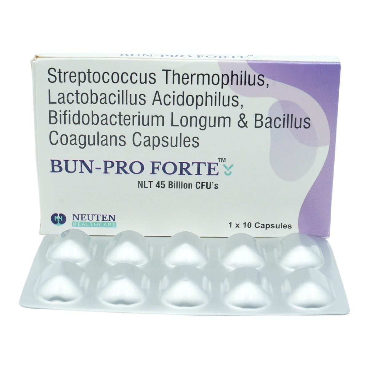 Bun Pro Forte NLT Capsule 10's, Pack of 10 Bun Pro Forte NLT Capsule 10's, Pack of 10