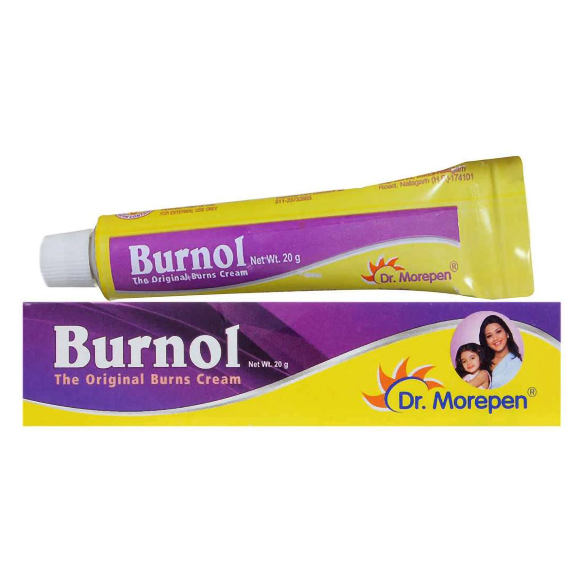 Dr. Morepen Burnol Cream, 20 gm, Pack of 1 Dr. Morepen Burnol Cream, 20 gm, Pack of 1