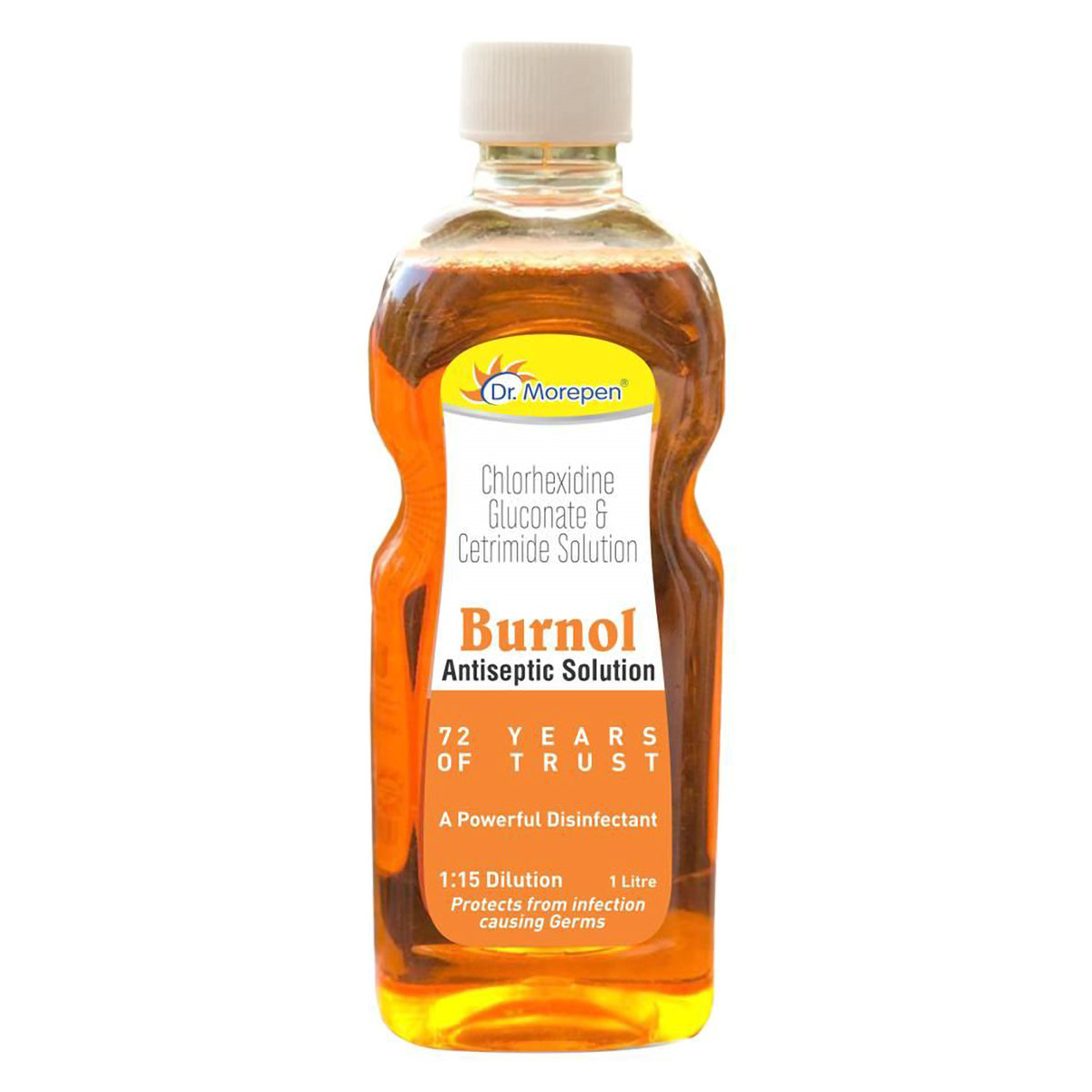 Dr. Morepen Burnol Antiseptic Solution, 1 Litre, Pack of 1 Dr. Morepen Burnol Antiseptic Solution, 1 Litre, Pack of 1