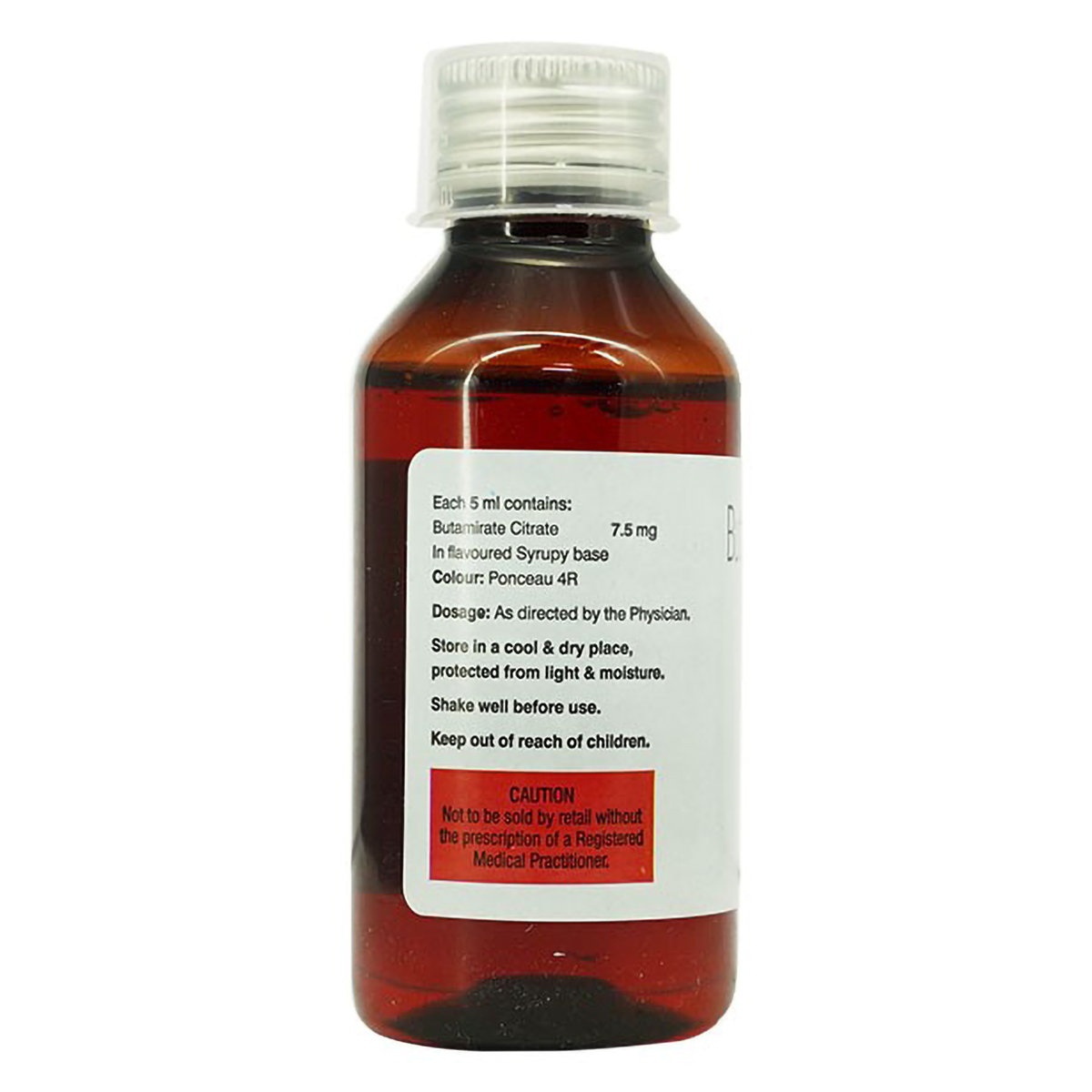 Butadryl 7.5 Sugar Free Strawberry Syrup 100 ml, Pack of 1 SYRUP Butadryl 7.5 Sugar Free Strawberry Syrup 100 ml, Pack of 1 SYRUP