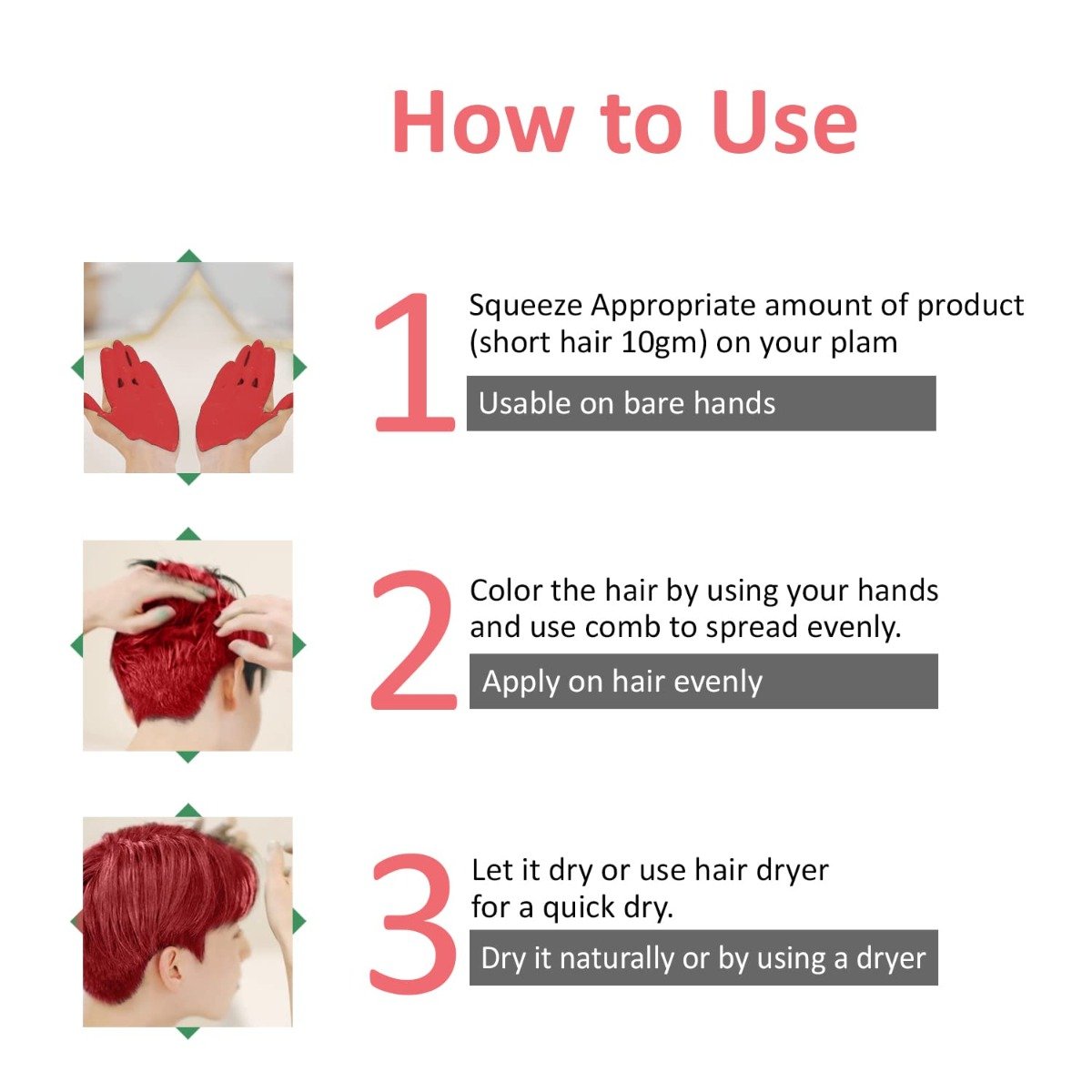 Butipure Vivid Red Hair Colour, 60 gm, Pack of 1 Butipure Vivid Red Hair Colour, 60 gm, Pack of 1