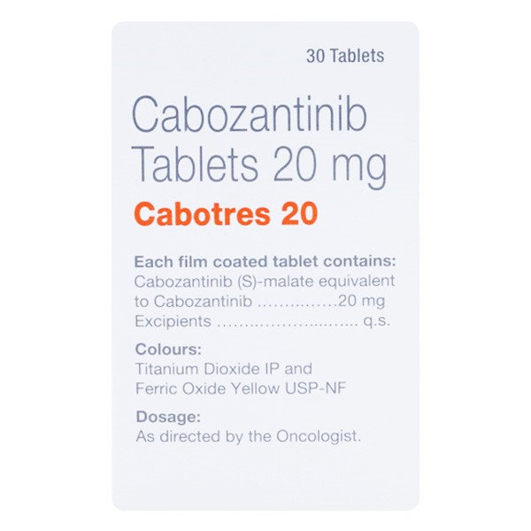 Cabotres 20 mg Tablet 30's, Pack of 1 TABLET Cabotres 20 mg Tablet 30's, Pack of 1 TABLET