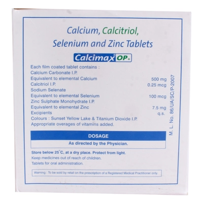 Calcimax OP Capsule 15's, Pack of 15 CAPSULES