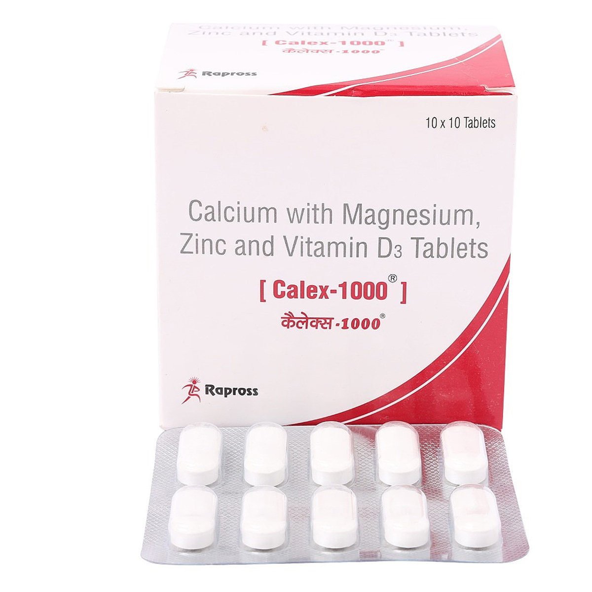 Calex-1000 Tablet 10's, Pack of 10 Calex-1000 Tablet 10's, Pack of 10