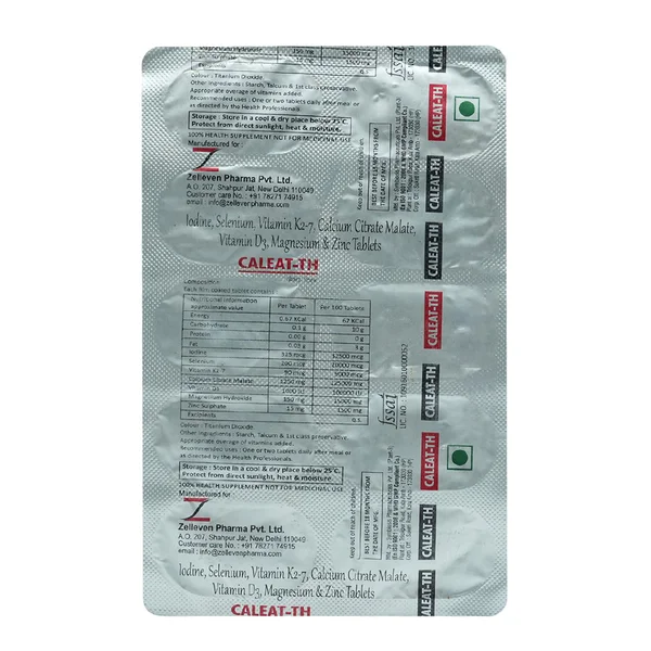 Caleat-TH Tablet 10's, Pack of 10