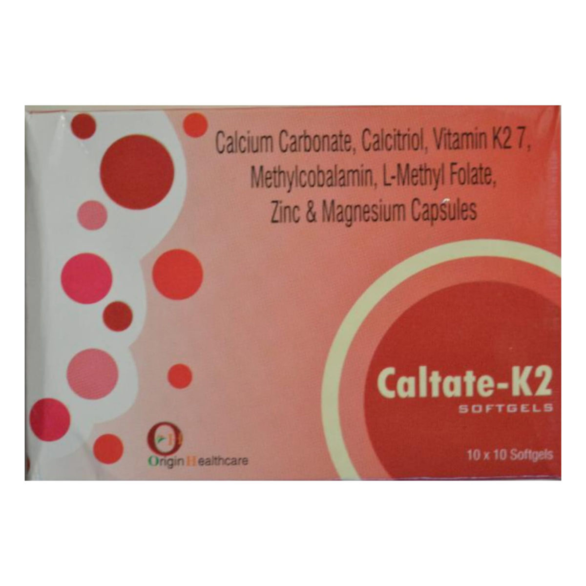 Buy Caltate-K2 Capsule 10's Online