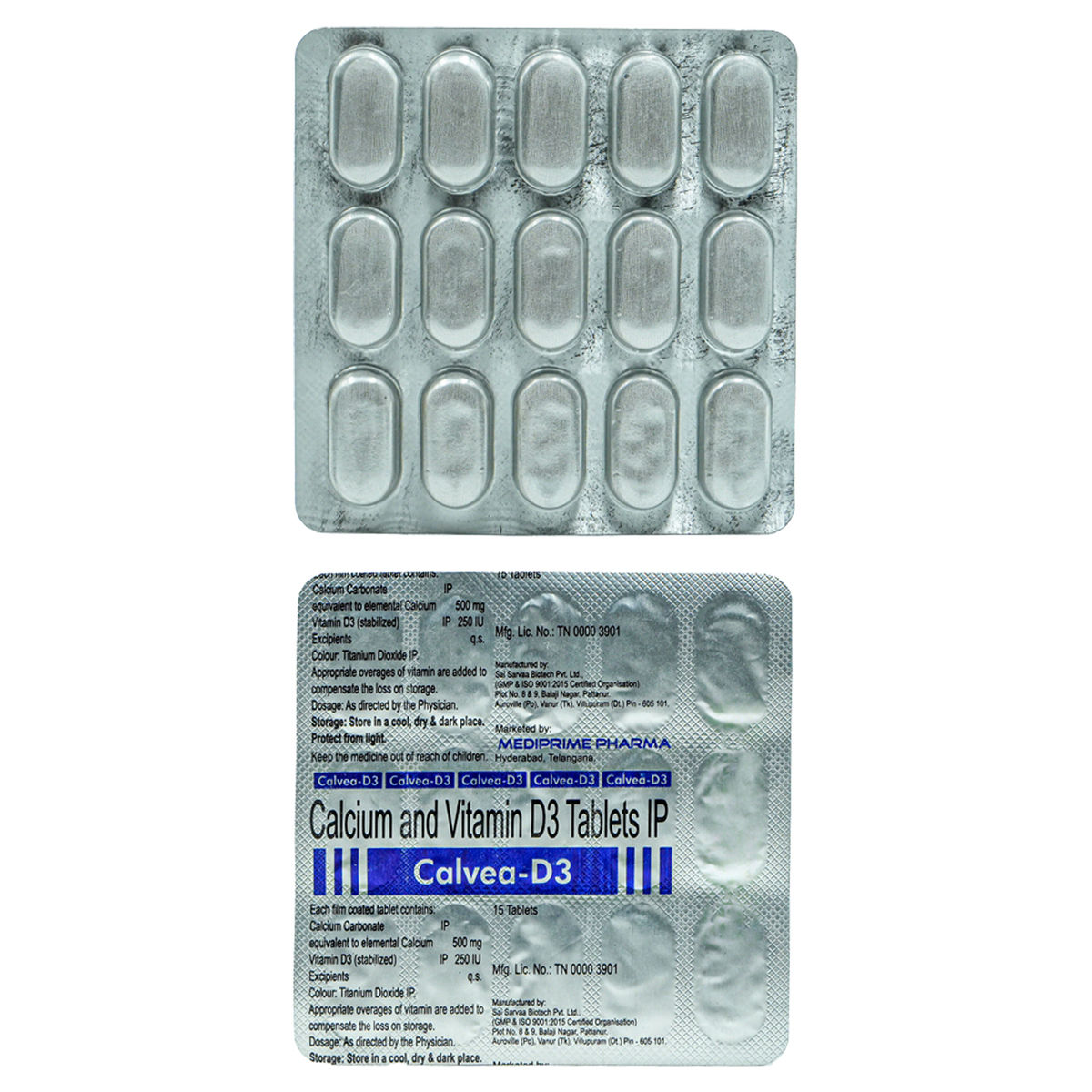 Buy Calvea-D3 Tablet 15's Online