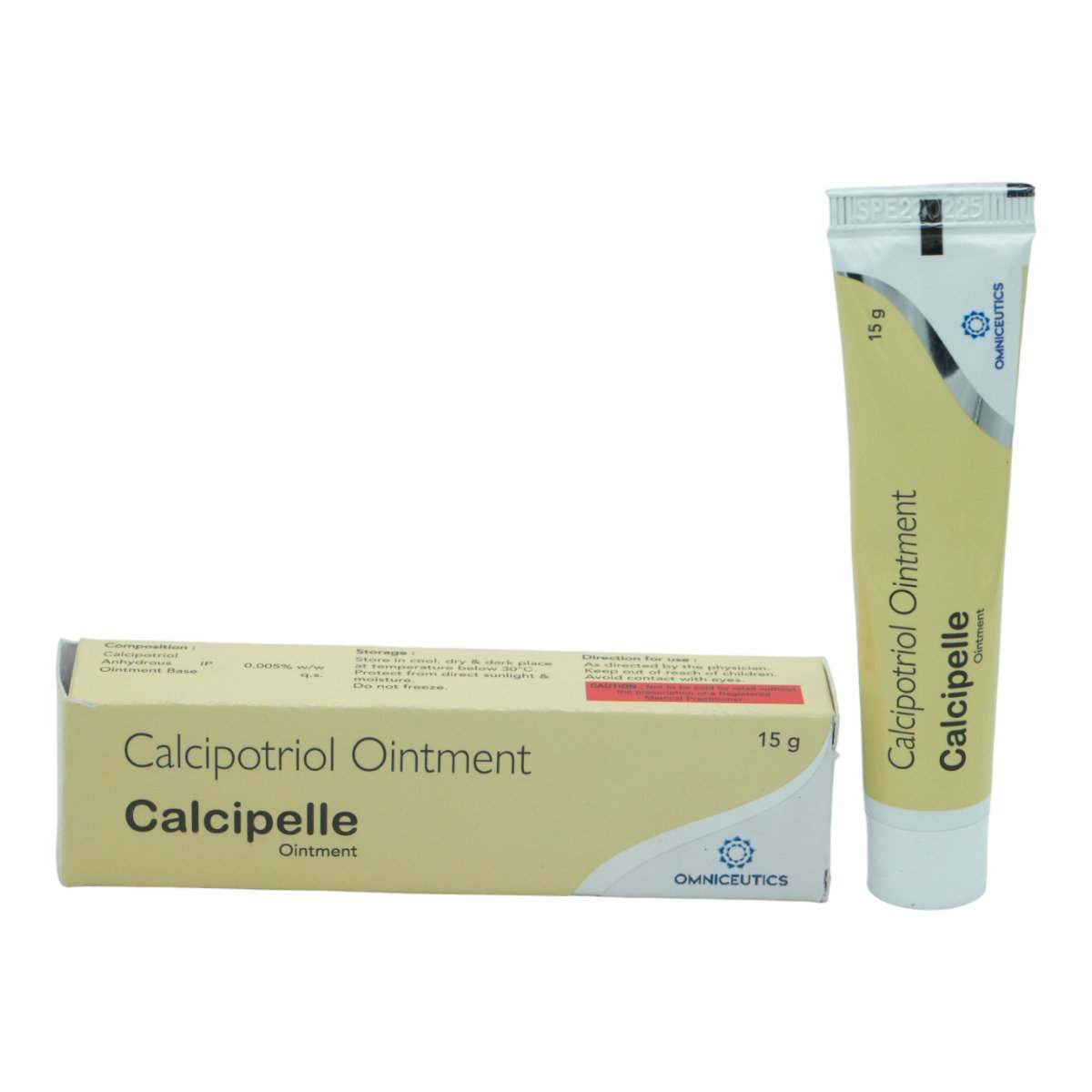 Calcipelle Ointment 15 gm, Pack of 1 OINTMENT Calcipelle Ointment 15 gm, Pack of 1 OINTMENT