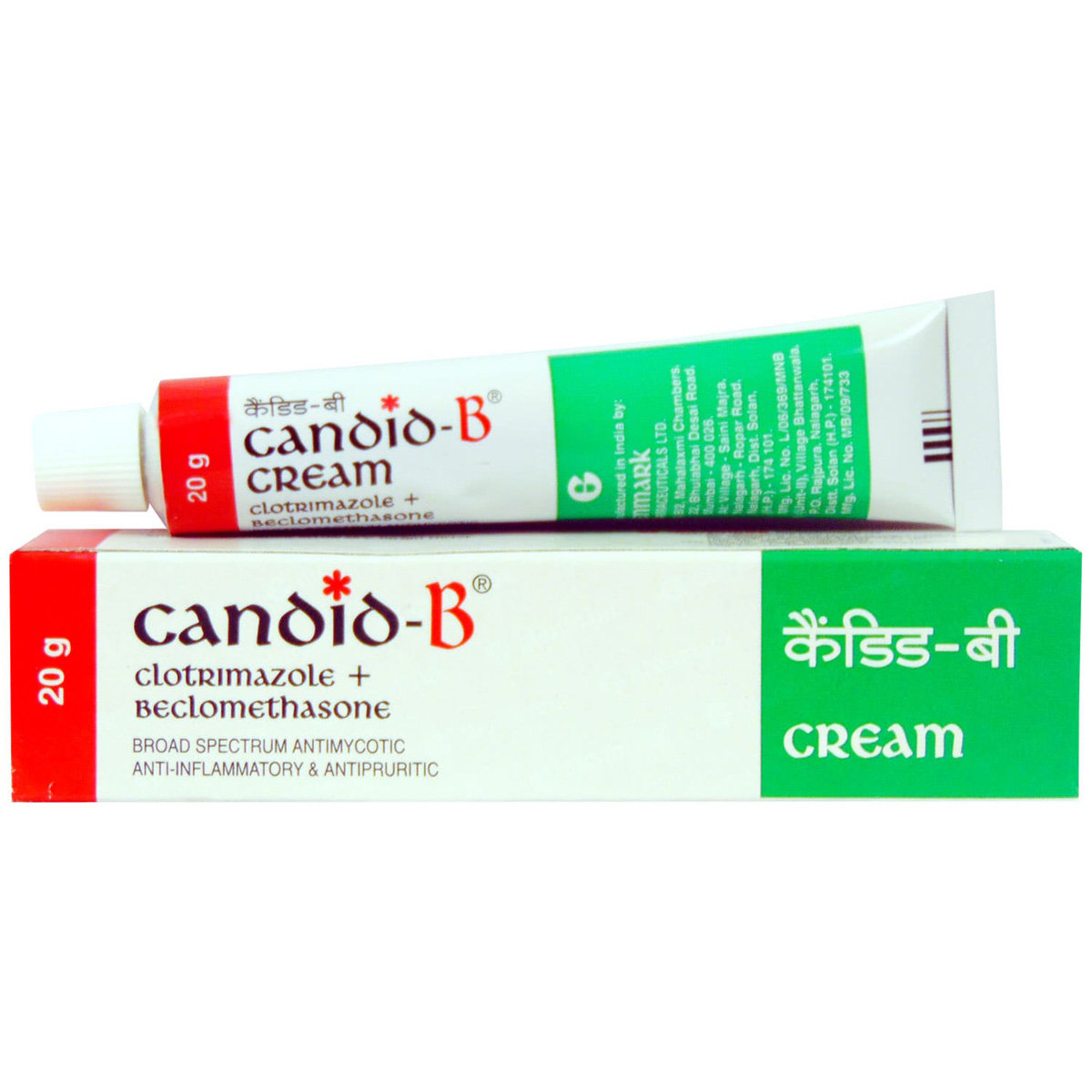 Candid-B Cream 20 gm, Pack of 1 CREAM Candid-B Cream 20 gm, Pack of 1 CREAM