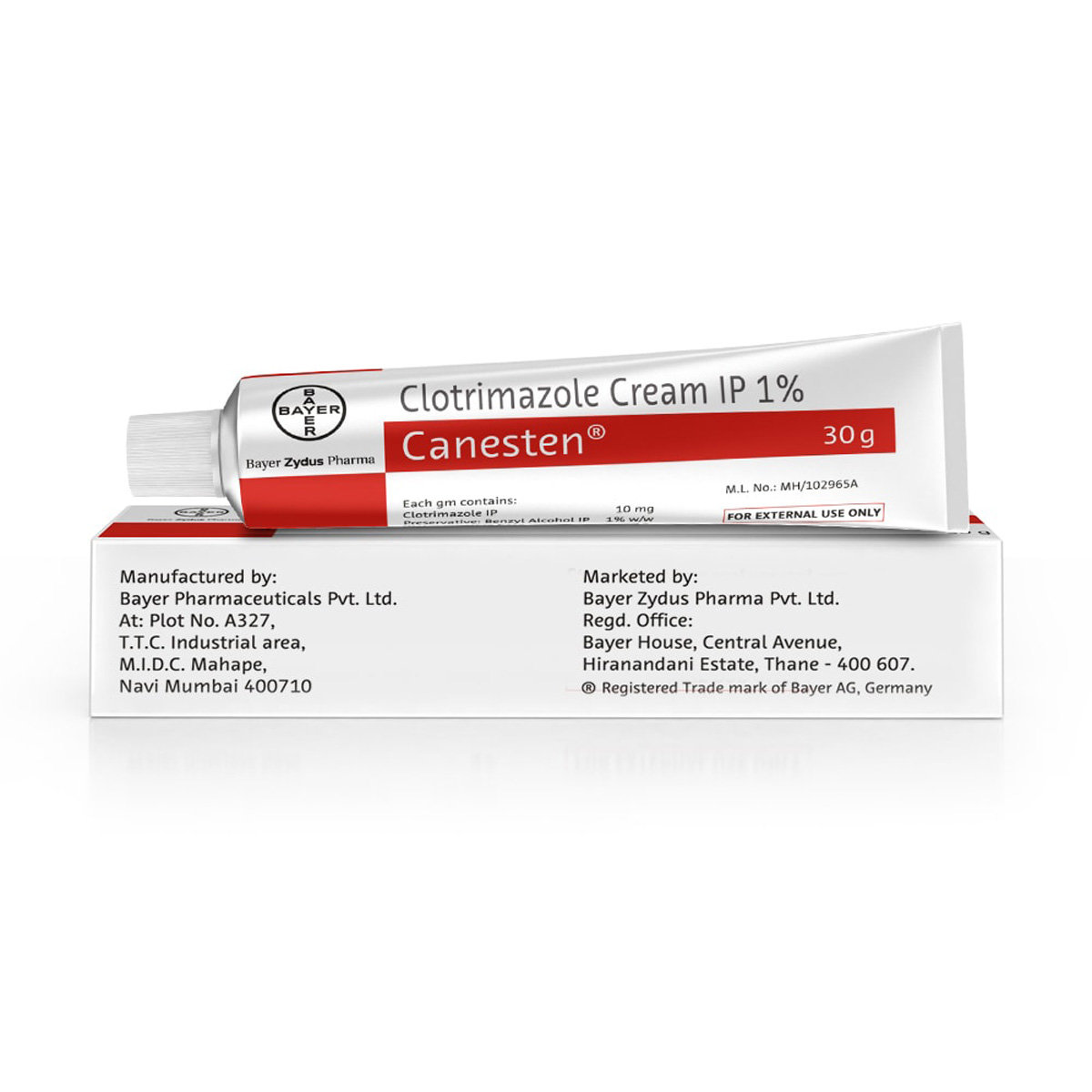 Canesten Cream 30 gm, Pack of 1 CREAM Canesten Cream 30 gm, Pack of 1 CREAM