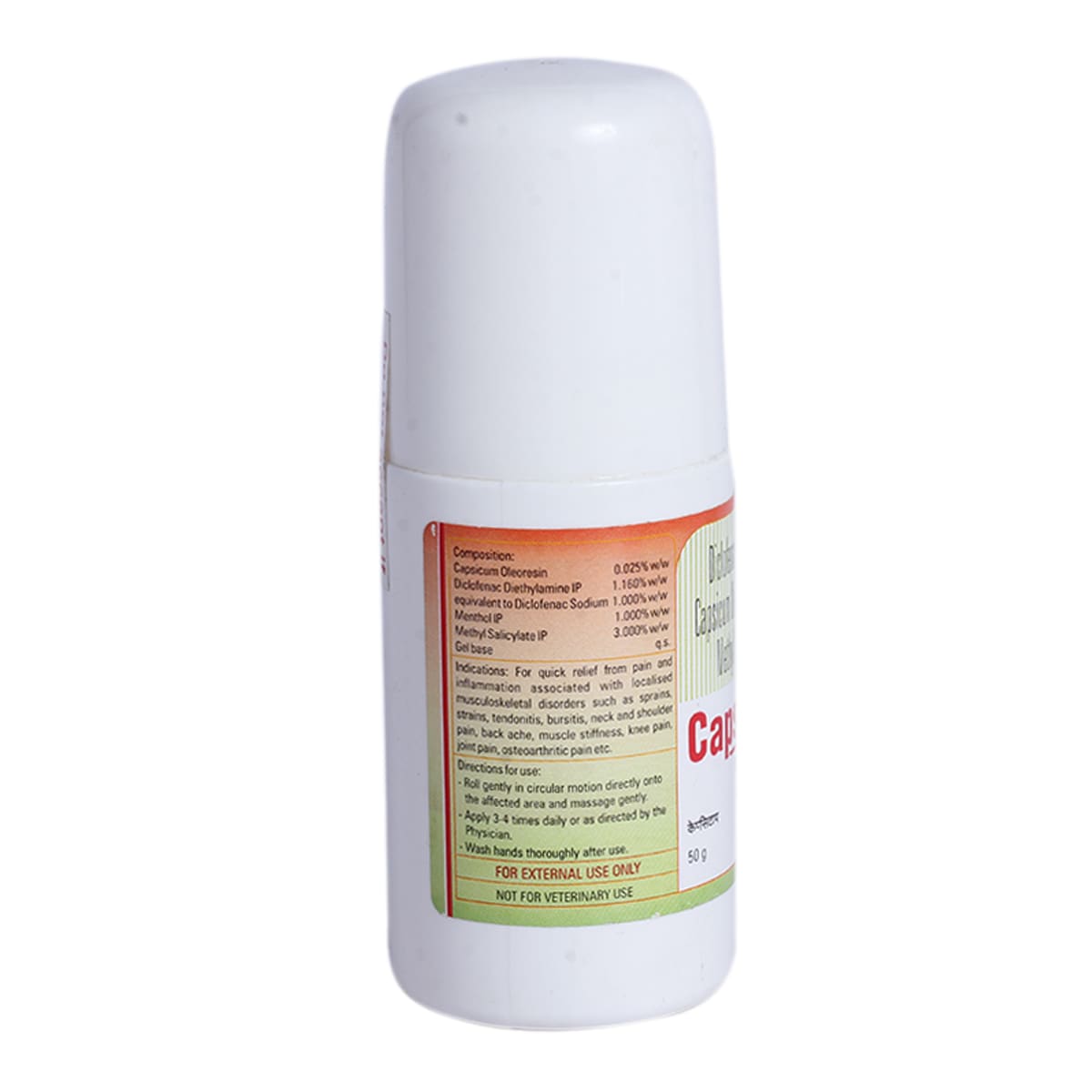 Capsitop O Roll ON 50 gm, Pack of 1 Gel Capsitop O Roll ON 50 gm, Pack of 1 Gel