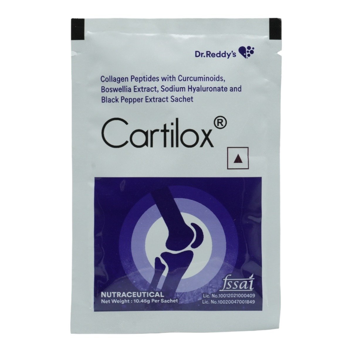 Cartilox Sachet 10.45 gm, Pack of 1 Granules Cartilox Sachet 10.45 gm, Pack of 1 Granules