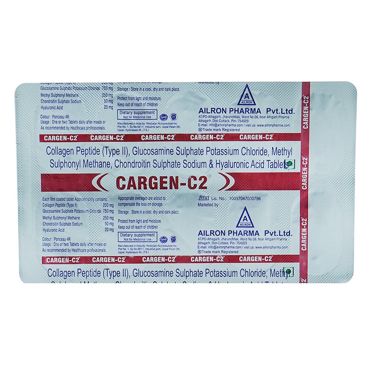 Cargen-C2 Tablet 10's, Pack of 10 Cargen-C2 Tablet 10's, Pack of 10