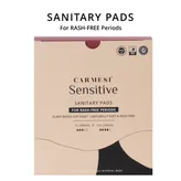 Carmesi Sensitive Sanitary Pads Large 5 + XL 5, 10 Count, Pack of 1
