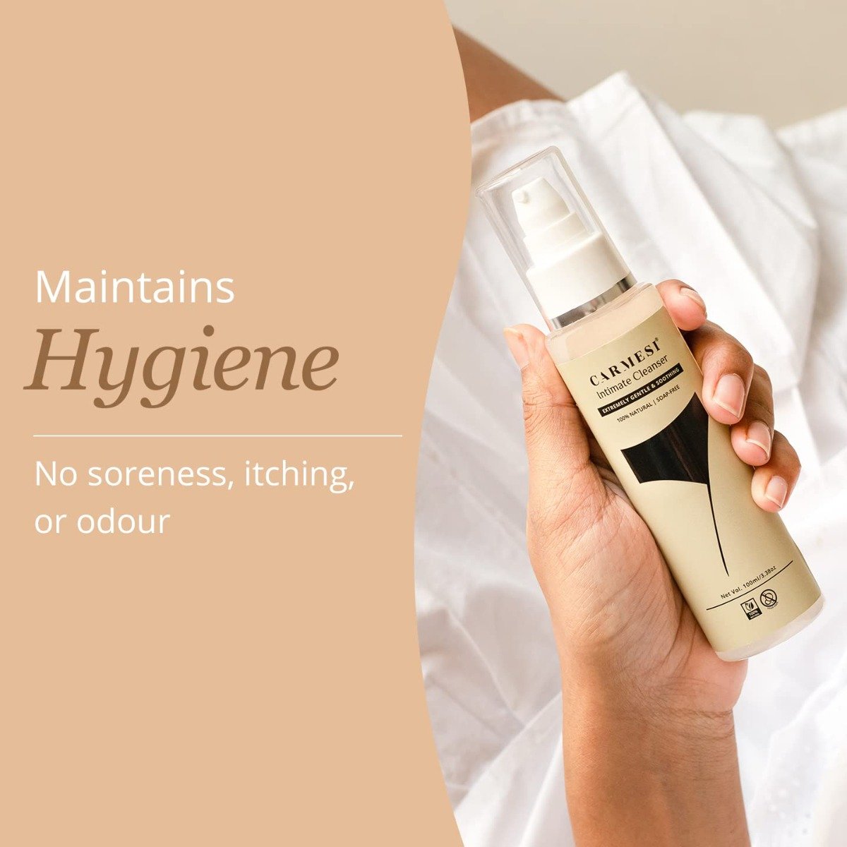 Carmesi 100% Natural Intimate Cleanser, 100 ml, Pack of 1 Carmesi 100% Natural Intimate Cleanser, 100 ml, Pack of 1