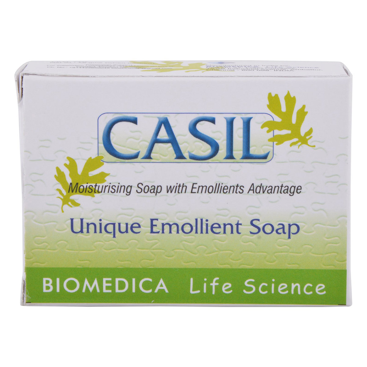 Casil Soap 75 gm | Unique Emollient Soap | Moisturises Skin | For Dry & Sensitive Skin, Pack of 1 Casil Soap 75 gm | Unique Emollient Soap | Moisturises Skin | For Dry & Sensitive Skin, Pack of 1