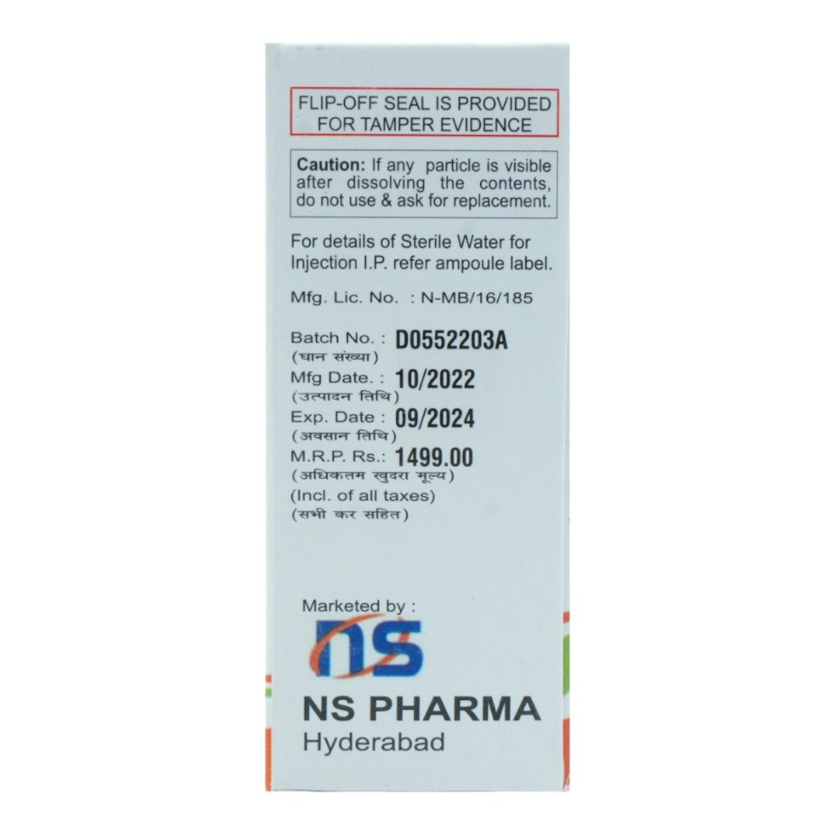 Ceftasul 1.5 gm Injection 1's, Pack of 1 Ceftasul 1.5 gm Injection 1's, Pack of 1