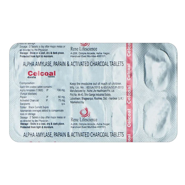 Celcoal Tablet 10's, Pack of 10 TABLETS