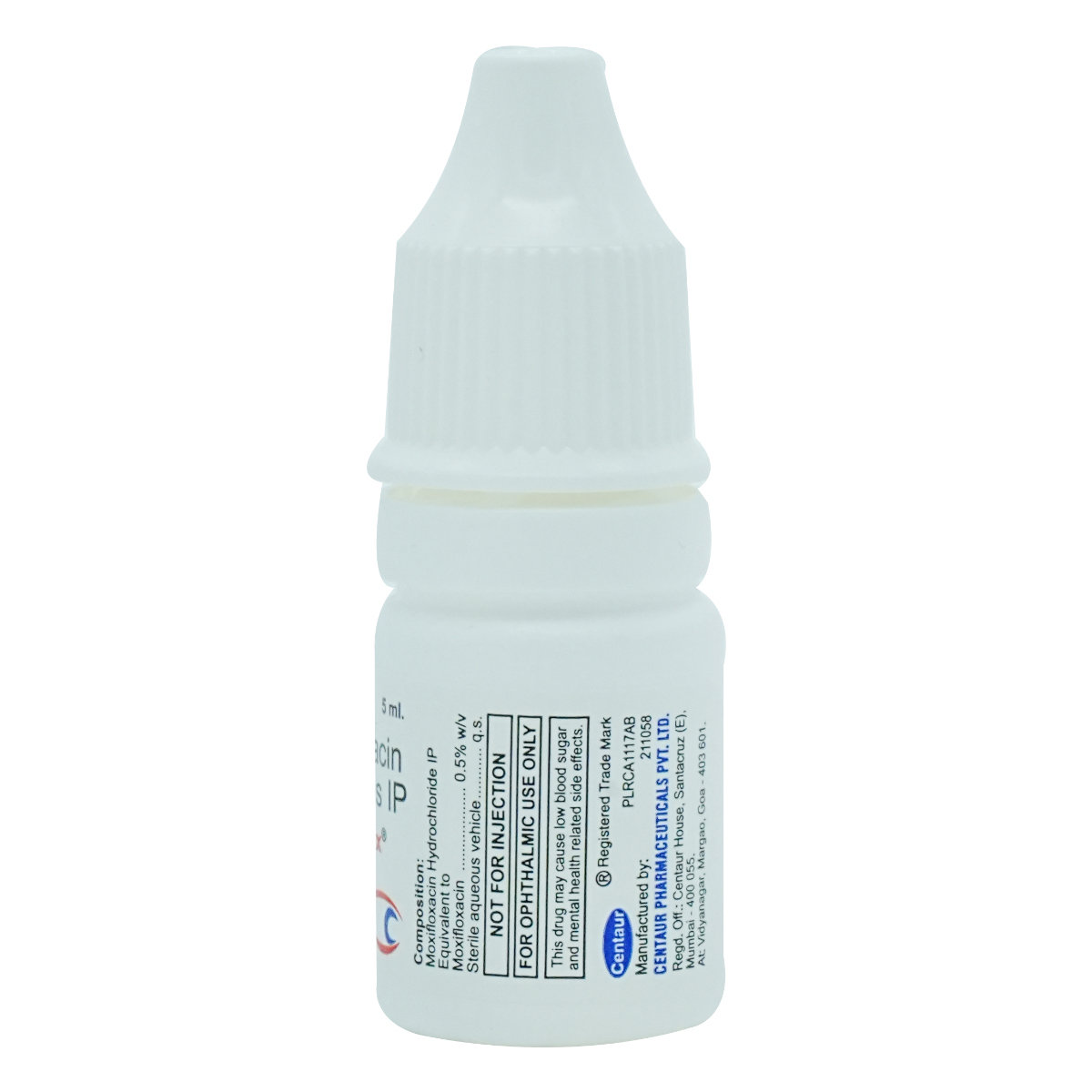 Centaflox 0.5% Eye Drops 5 ml, Pack of 1 Eye Drop Centaflox 0.5% Eye Drops 5 ml, Pack of 1 Eye Drop