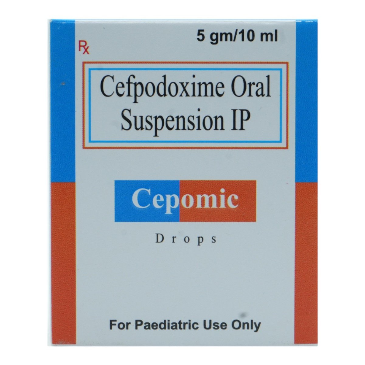 Cepomic 25 mg Oral Drop 10 ml, Pack of 1 DROPS Cepomic 25 mg Oral Drop 10 ml, Pack of 1 DROPS