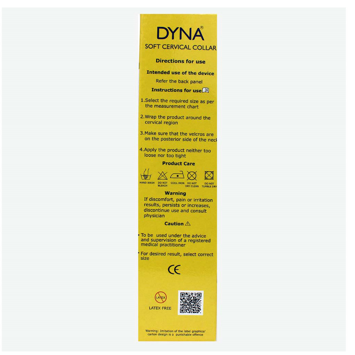 Dyna Soft Cervical Collar Medium, 1 Count, Pack of 1 Dyna Soft Cervical Collar Medium, 1 Count, Pack of 1