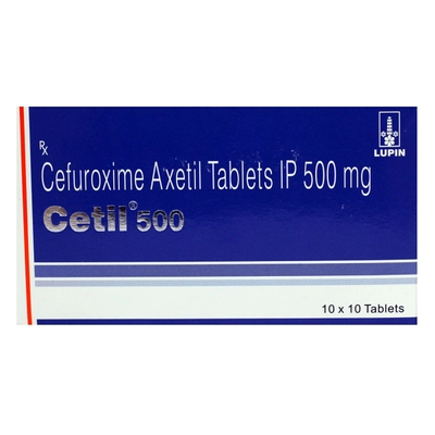 Cetil 500 Tablet 10's, Pack of 10 TABLETS