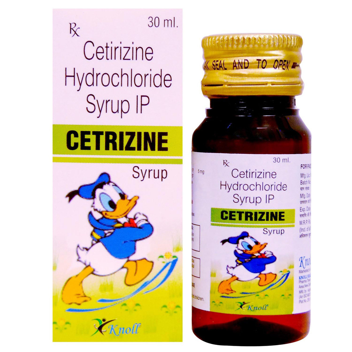 Cetrizine Syrup 30 ml, Pack of 1 SYRUP Cetrizine Syrup 30 ml, Pack of 1 SYRUP