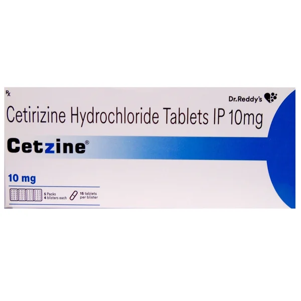 Cetzine 10 mg Tablet 15's, Pack of 15 TABLETS
