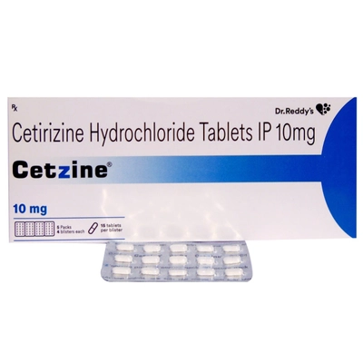 Cetzine Tablet 15's, Pack of 15 TABLETS