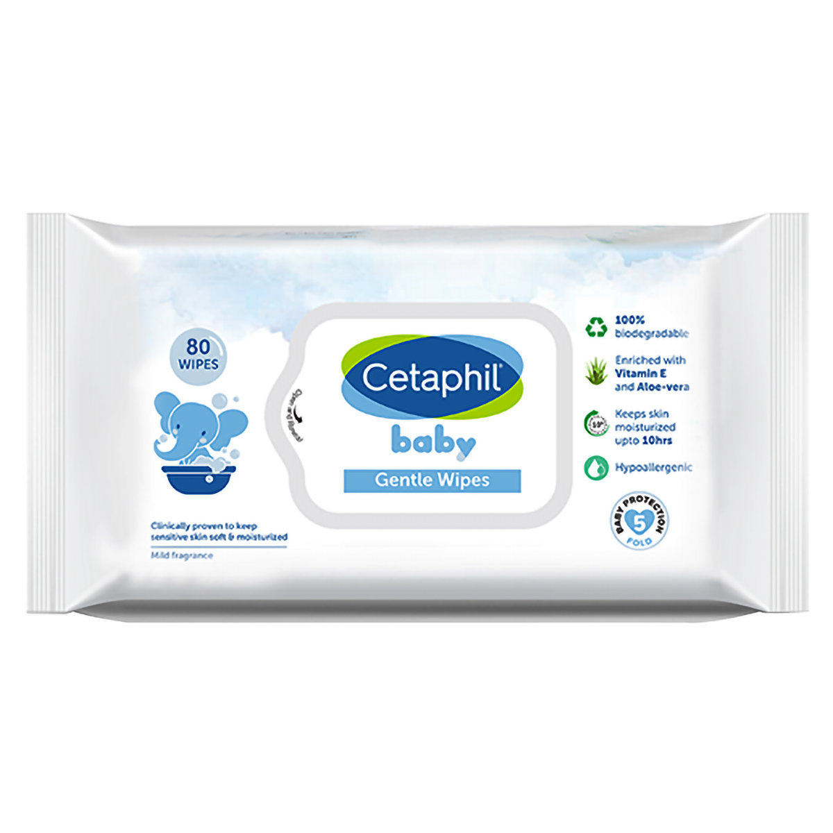 Cetaphil Baby Gentle Wipes, 80 Count, Pack of 1 Cetaphil Baby Gentle Wipes, 80 Count, Pack of 1