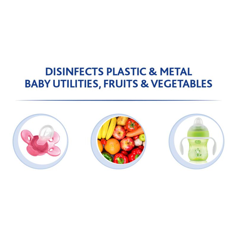 Chicco Disinfectant Multi-Purpose Liquid, 1 Litre, Pack of 1 Chicco Disinfectant Multi-Purpose Liquid, 1 Litre, Pack of 1