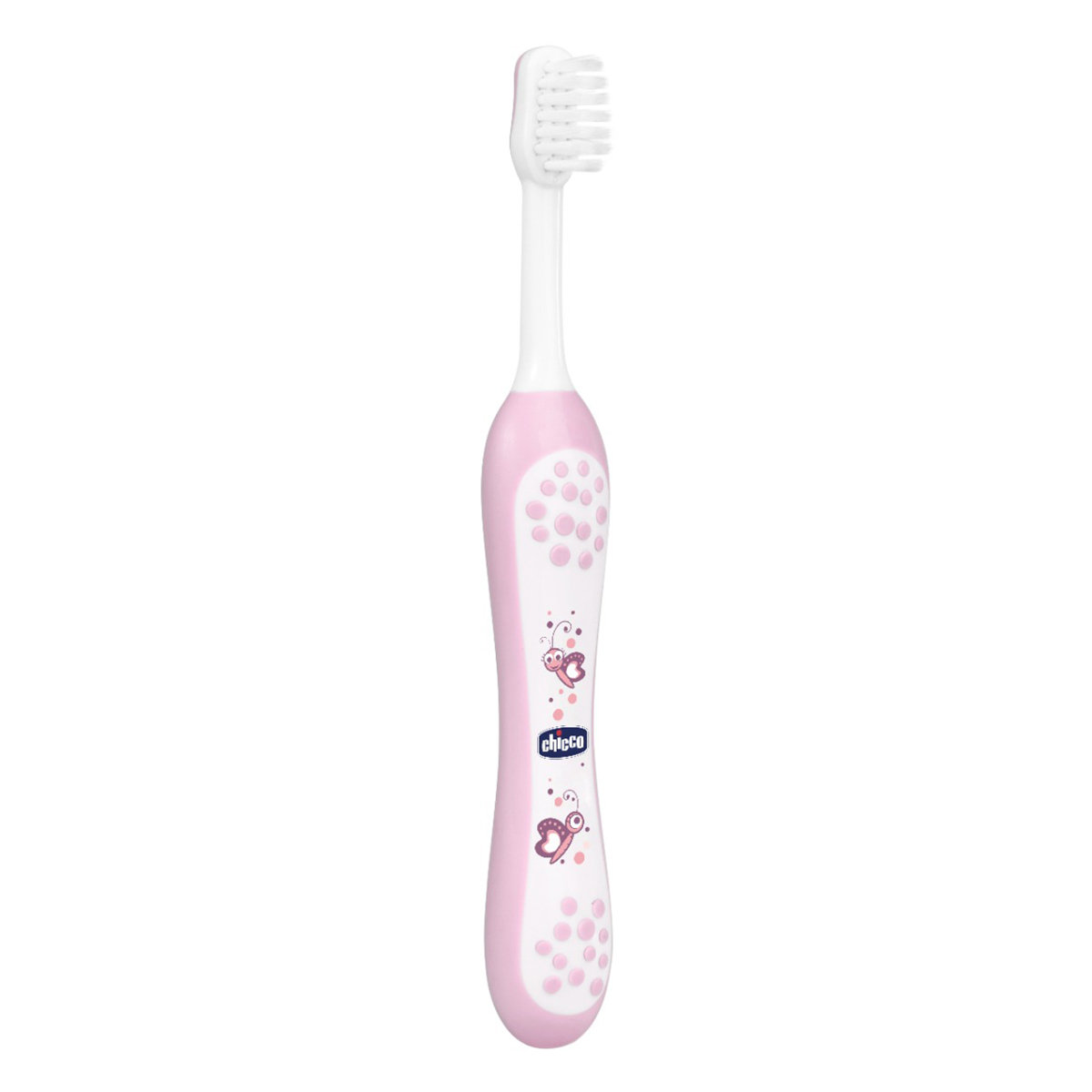 Chicco Pink Toothbrush for 3-8 Year Kids, 1 Count, Pack of 1 Chicco Pink Toothbrush for 3-8 Year Kids, 1 Count, Pack of 1