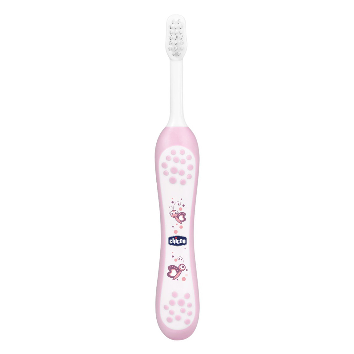 Chicco Pink Toothbrush for 3-8 Year Kids, 1 Count, Pack of 1 Chicco Pink Toothbrush for 3-8 Year Kids, 1 Count, Pack of 1