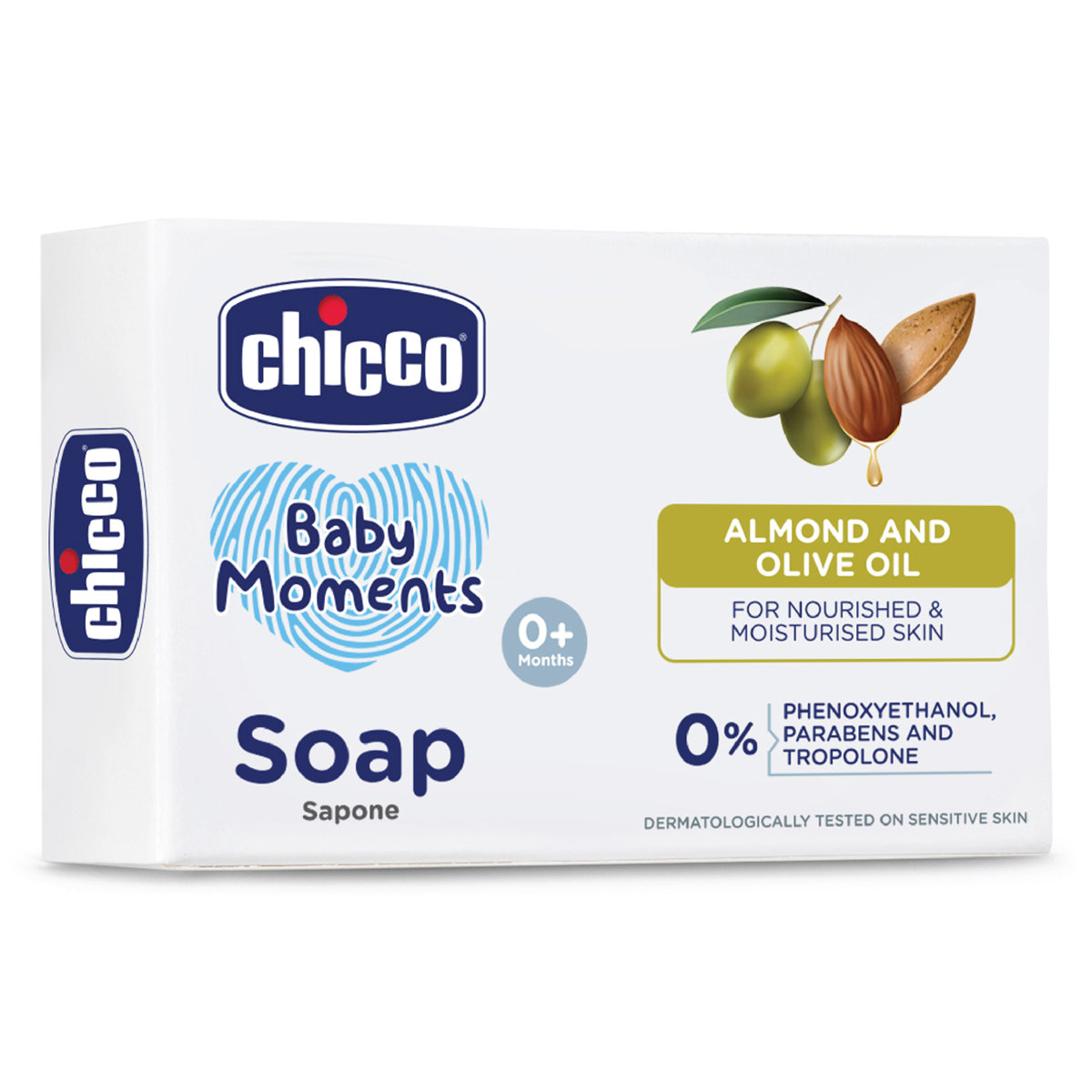 Chicco Baby Moments Soap, 125 gm, Pack of 1 Chicco Baby Moments Soap, 125 gm, Pack of 1