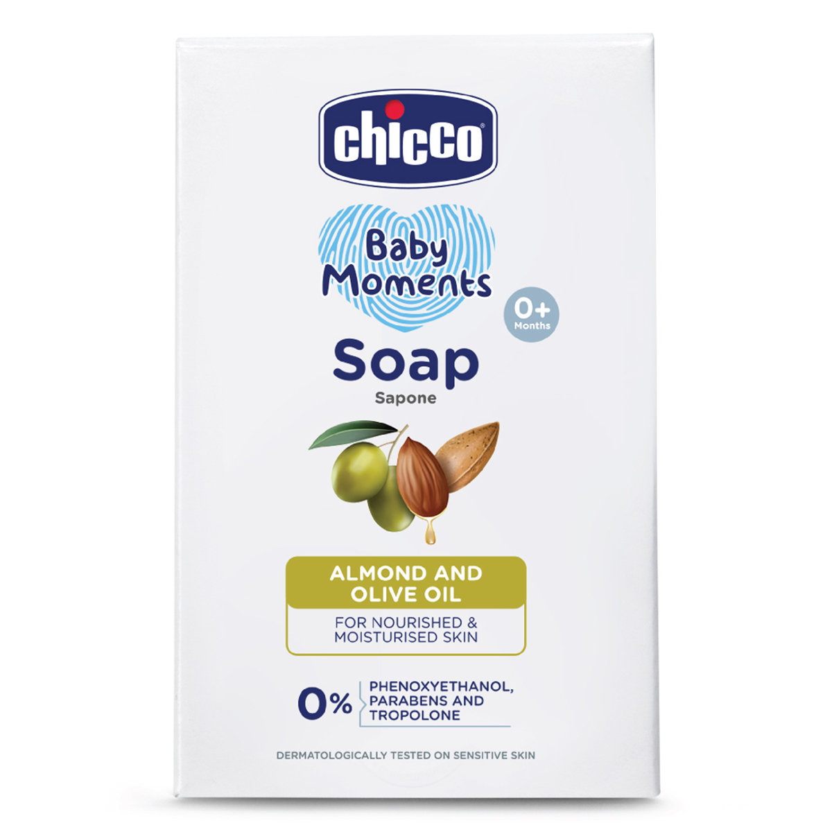 Chicco Baby Moments Soap, 125 gm, Pack of 1 Chicco Baby Moments Soap, 125 gm, Pack of 1