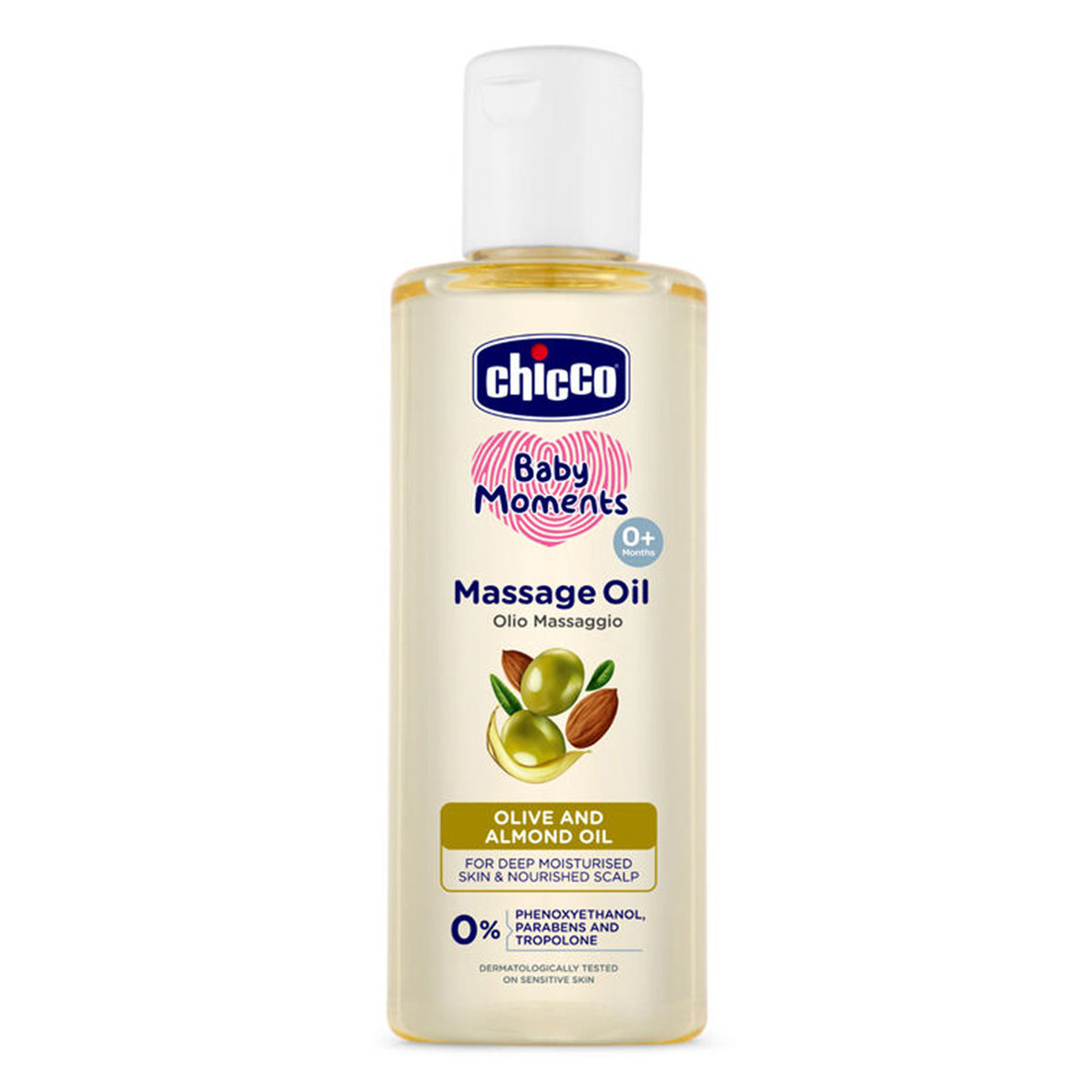 Chicco Baby Moments Massage Oil, 200 ml, Pack of 1 Chicco Baby Moments Massage Oil, 200 ml, Pack of 1