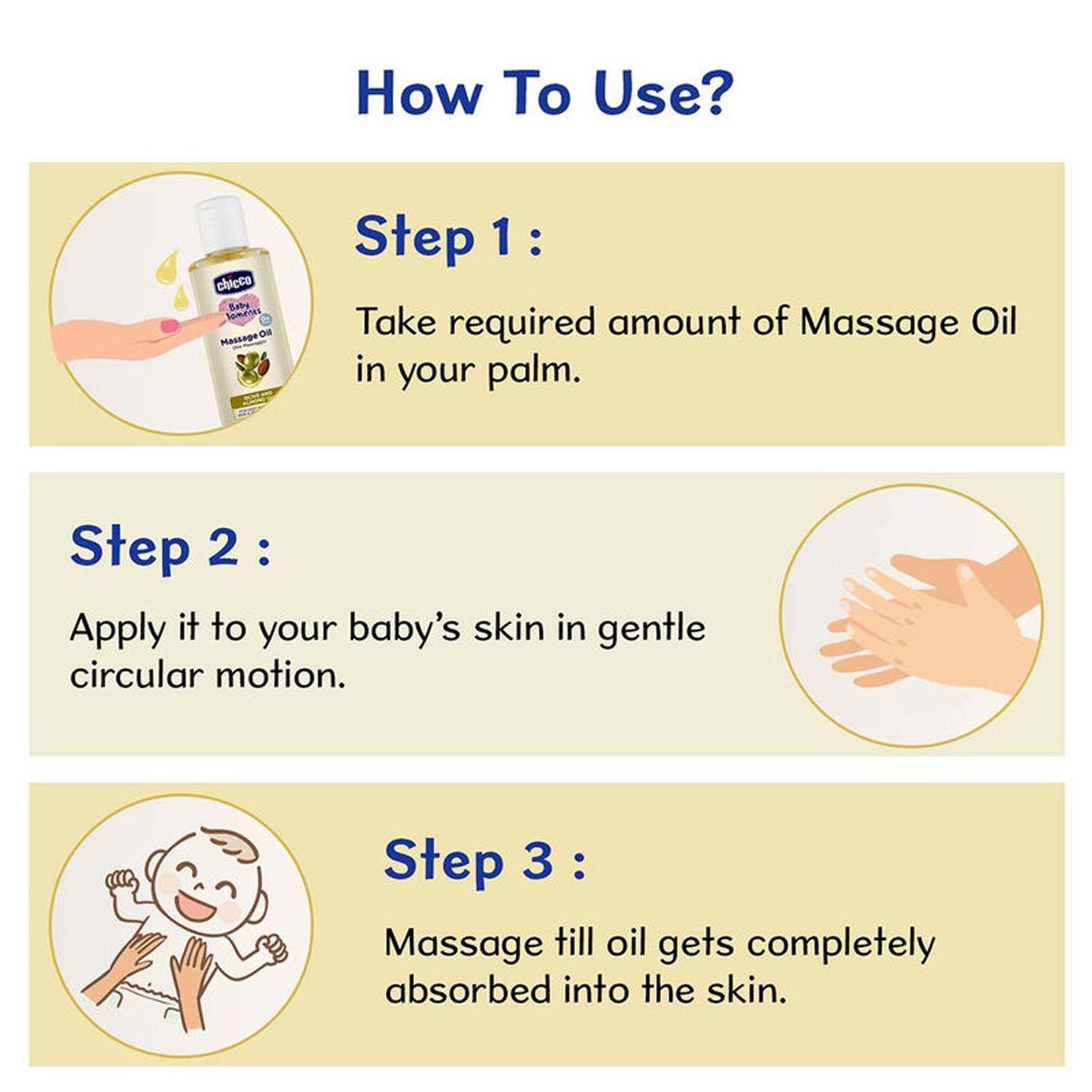 Chicco Baby Moments Massage Oil, 200 ml, Pack of 1 Chicco Baby Moments Massage Oil, 200 ml, Pack of 1