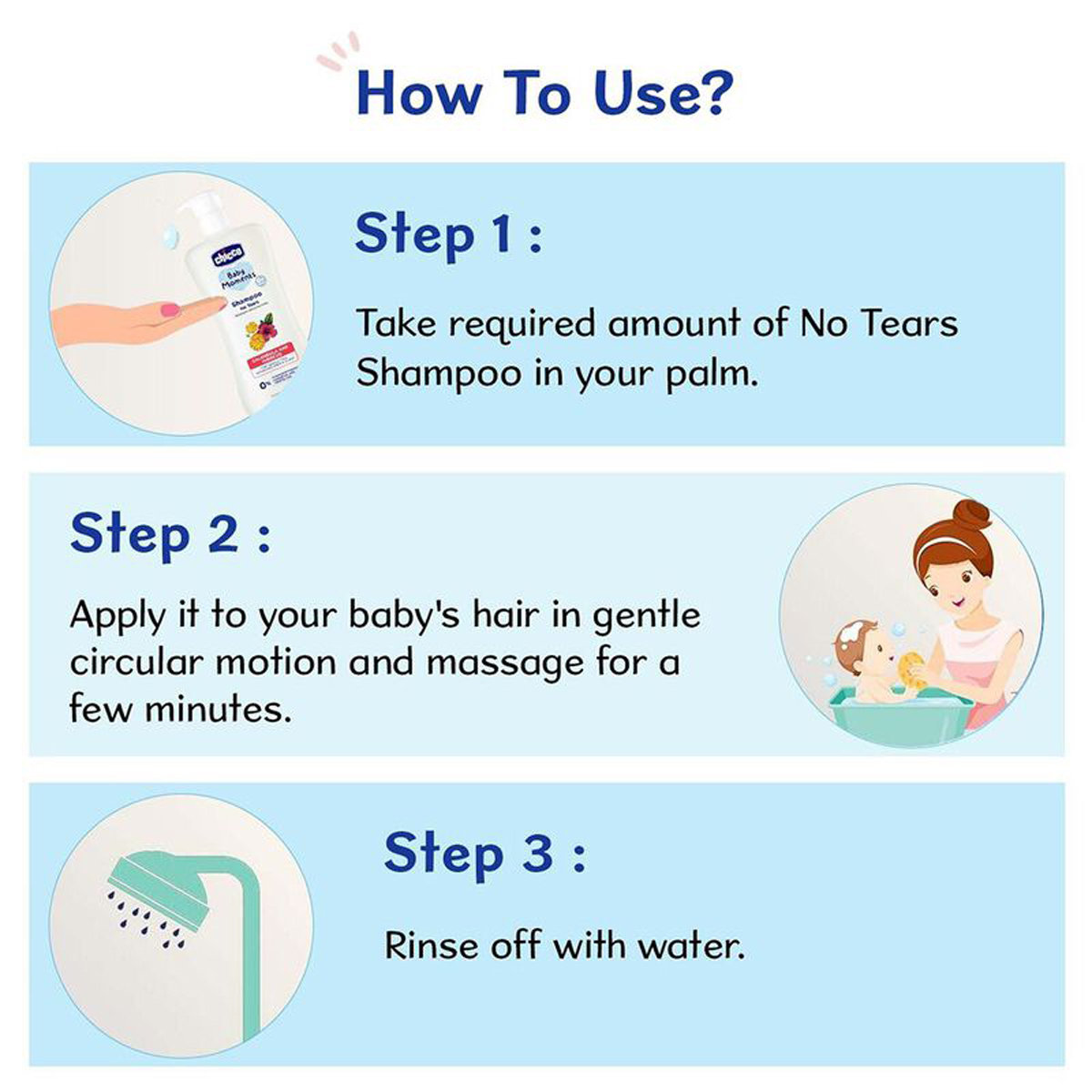 Chicco Baby Moments No Tears Shampoo, 200 ml, Pack of 1 Chicco Baby Moments No Tears Shampoo, 200 ml, Pack of 1