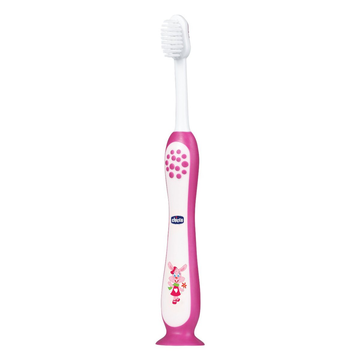 Chicco Pink Toothbrush for 3-8 Year Kids, 1 Count, Pack of 1 Chicco Pink Toothbrush for 3-8 Year Kids, 1 Count, Pack of 1