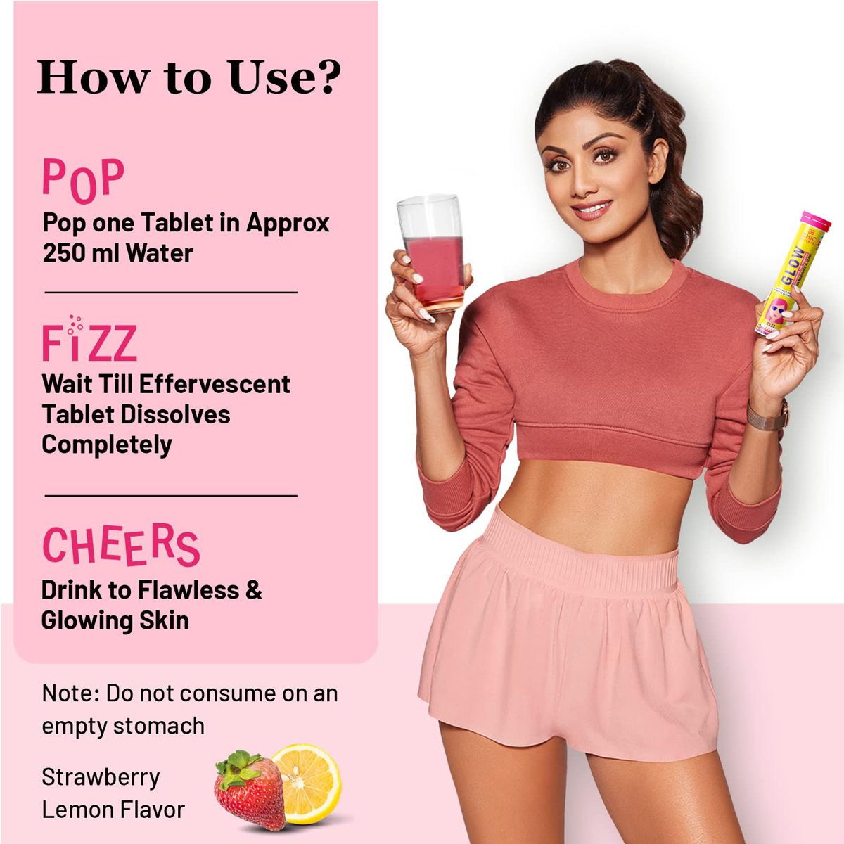 Chicnutrix Glow Glutathione & Vitamin C, 20 Effervescent Tablets, Pack of 1 Chicnutrix Glow Glutathione & Vitamin C, 20 Effervescent Tablets, Pack of 1