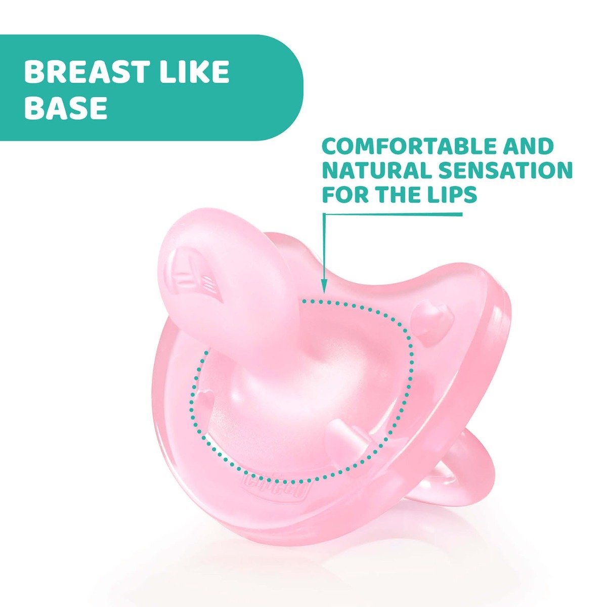 Chicco Physioforma Soft Baby Soother Pink for 0 - 6 Months, 1 Count, Pack of 1 Chicco Physioforma Soft Baby Soother Pink for 0 - 6 Months, 1 Count, Pack of 1