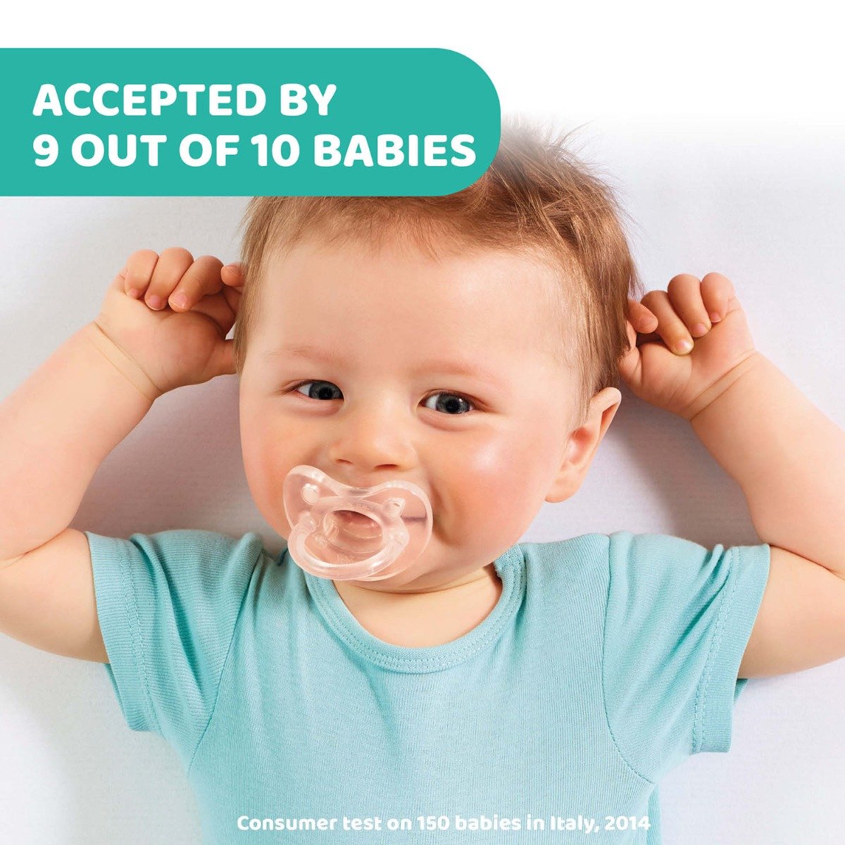 Chicco Physioforma Soft Baby Soother Pink for 0 - 6 Months, 1 Count, Pack of 1 Chicco Physioforma Soft Baby Soother Pink for 0 - 6 Months, 1 Count, Pack of 1