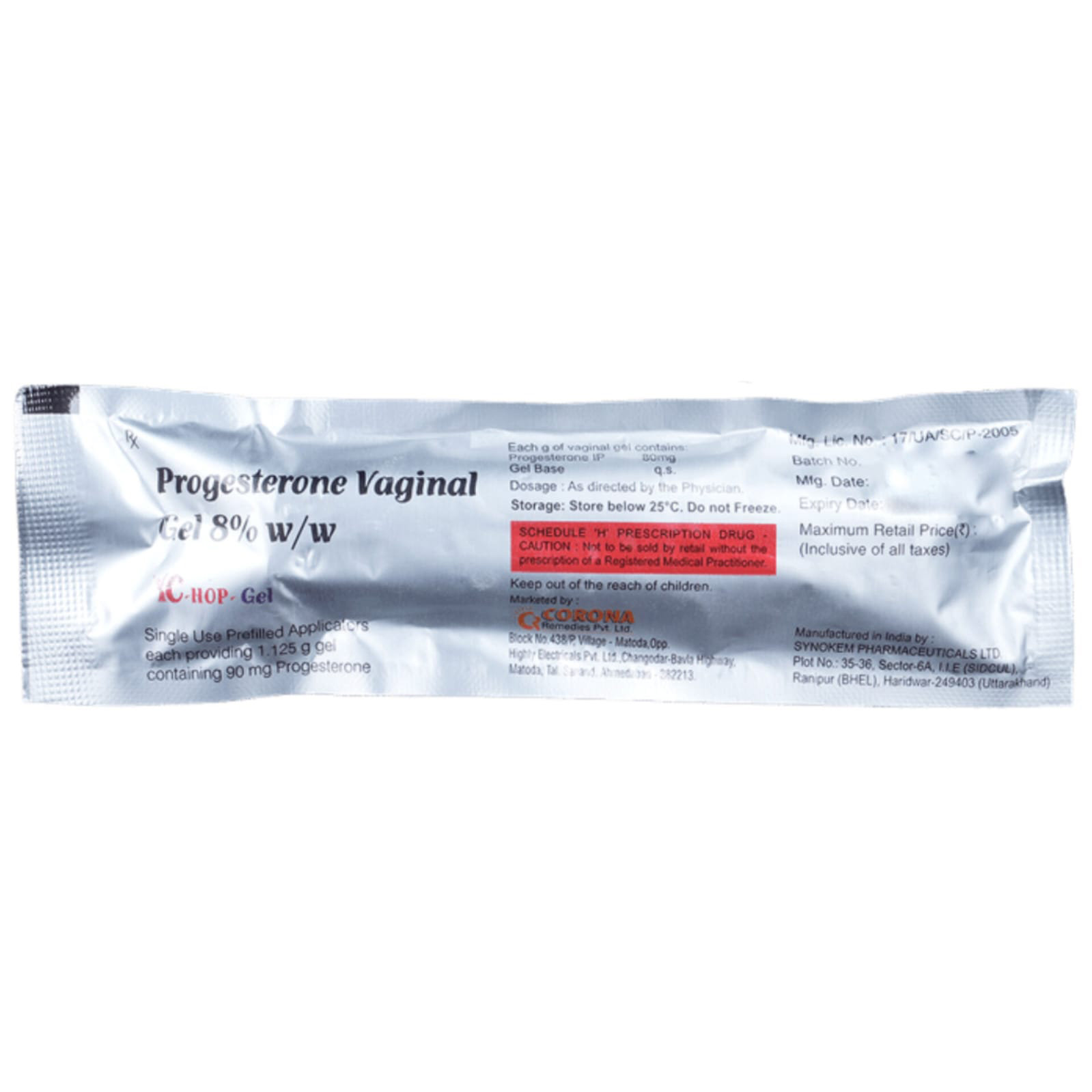 C-Hop Vaginal gel 1.125 gm, Pack of 1 Gel C-Hop Vaginal gel 1.125 gm, Pack of 1 Gel