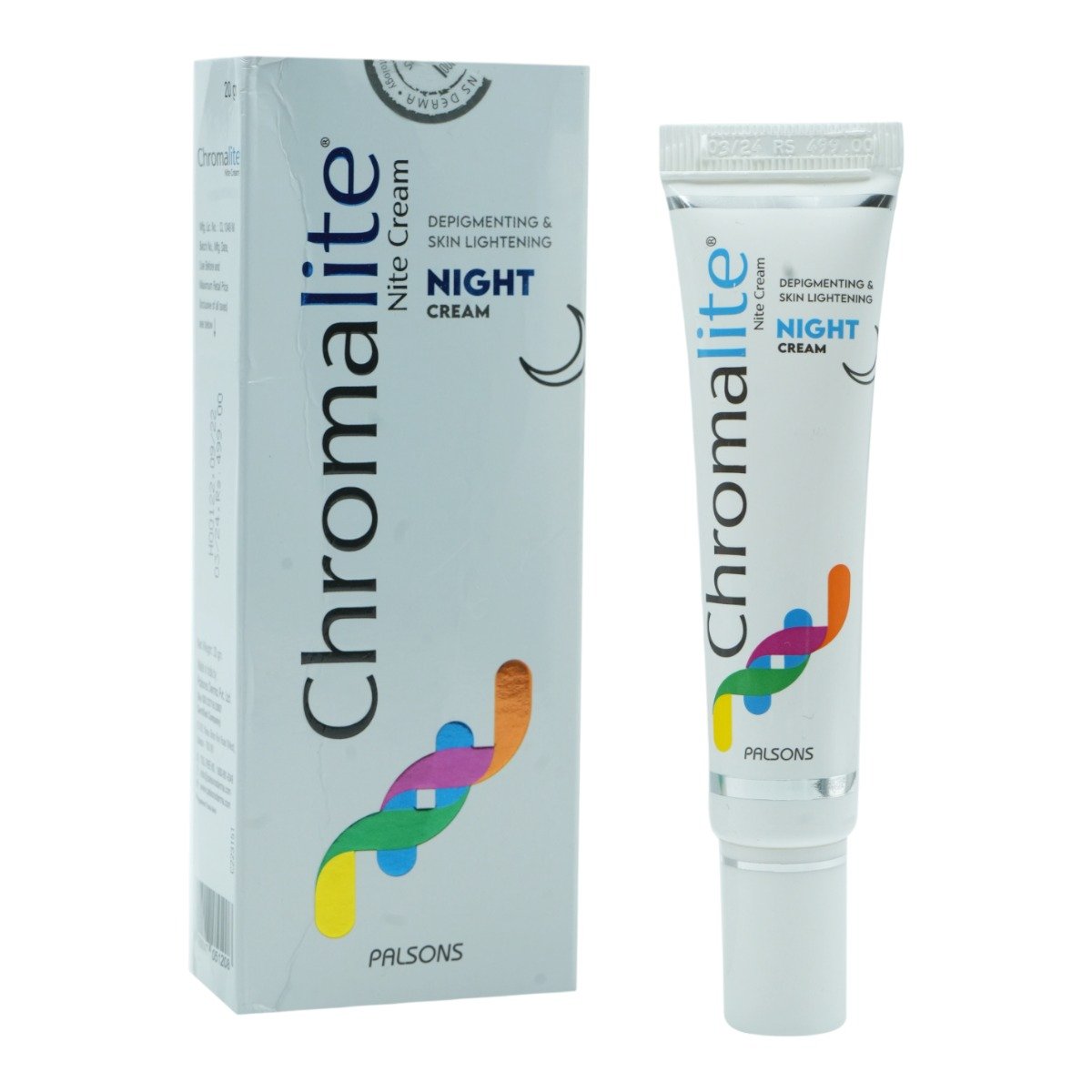 Chromalite Nite Cream 20 gm, Pack of 1 Chromalite Nite Cream 20 gm, Pack of 1