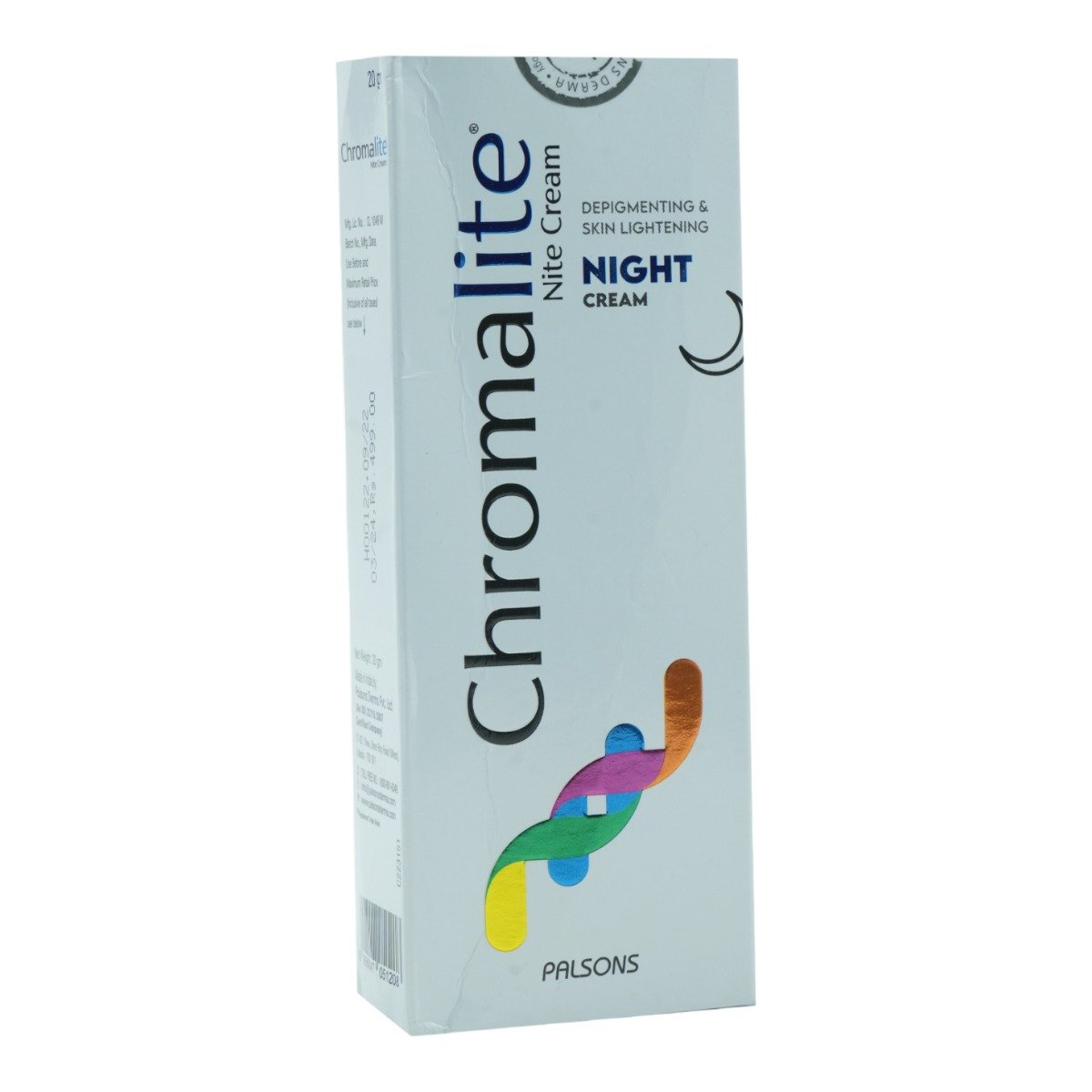 Chromalite Nite Cream 20 gm, Pack of 1 Chromalite Nite Cream 20 gm, Pack of 1