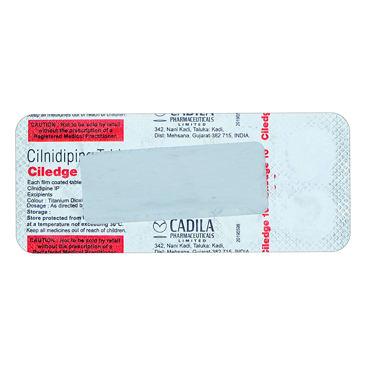 Buy Ciledge 10 Tablet 10's Online