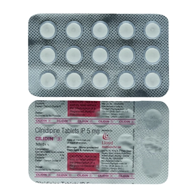 Cilidin 5 Tablet 15's, Pack of 15 TABLETS